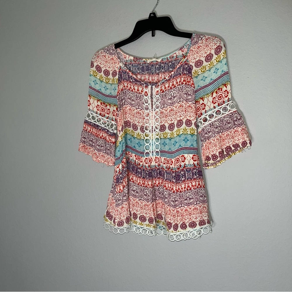 Latitude 10 Multicolored Top Size PM